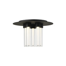 Load image into Gallery viewer, Kola LED Semi Flush Mount Ceiling Light in Nightshade Black (5-Light).