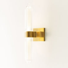 Load image into Gallery viewer, Langston Bath LED Wall Light in Detail.
