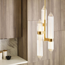 Load image into Gallery viewer, Langston LED Pendant Light in kitchen.