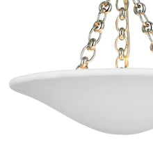 Load image into Gallery viewer, Mollino LED Semi Flush Mount Ceiling Light in Detail.