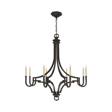 Load image into Gallery viewer, Mykonos Chandelier in Aged Iron (Large).