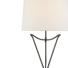 Load image into Gallery viewer, Neith Tripod LED Floor Lamp in Detail.