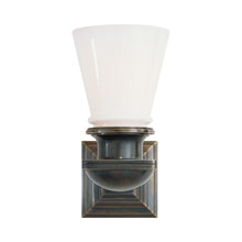 Load image into Gallery viewer, New York Subway Bath Wall Light in Bronze.