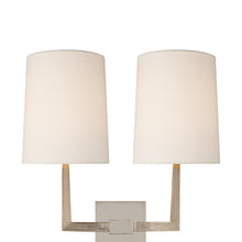 Load image into Gallery viewer, Ojai Double Wall Light in Detail.