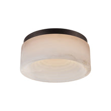Load image into Gallery viewer, Otto LED Semi Flush Mount Ceiling Light in Bronze (Small).