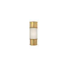 Load image into Gallery viewer, Oxford Bath Wall Light in Antique-Burnished Brass (Small).