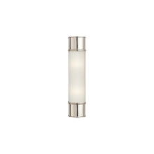 Load image into Gallery viewer, Oxford Bath Wall Light in Polished Nickel (Medium).