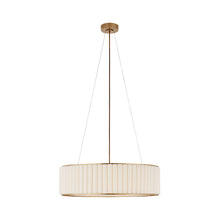 Load image into Gallery viewer, Palati Pendant Light in Hand-Rubbed Antique Brass