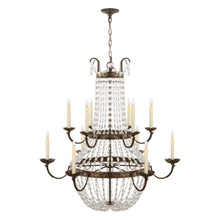 Load image into Gallery viewer, Paris Flea Market Chandelier in Sheffield Silver (Grande).