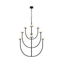 Load image into Gallery viewer, Pedra LED Chandelier in Bronze (X-Large).