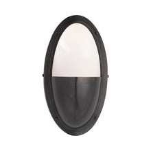 Load image into Gallery viewer, Pelham Oval Wall Light in Bronze.