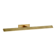 Load image into Gallery viewer, Petrel LED Picture Light in Hand-Rubbed Antique Brass (30-Inch).
