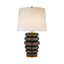 Load image into Gallery viewer, Phoebe Table Lamp in Crystal Bronze(Small).