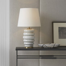Load image into Gallery viewer, Phoebe Table Lamp in living room.