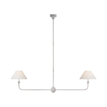 Load image into Gallery viewer, Piaf Linear Pendant Light in Plaster White.