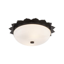 Load image into Gallery viewer, Rachel Flush Mount Ceiling Light in Gun Metal (Small).