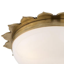 Load image into Gallery viewer, Rachel Flush Mount Ceiling Light in Detail.