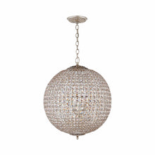 Load image into Gallery viewer, Renwick Chandelier in Burnished Silver Leaf (Large).