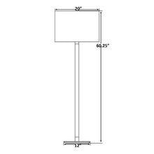 Load image into Gallery viewer, Riga Floor Lamp - line drawing.