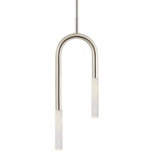 Load image into Gallery viewer, Rousseau Asymmetric LED Pendant Light in Detail.