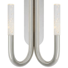 Load image into Gallery viewer, Rousseau Double LED Wall Light in Detail.