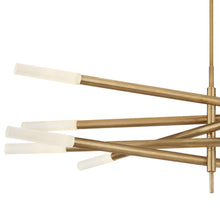 Load image into Gallery viewer, Rousseau Grande LED Chandelier in Detail.