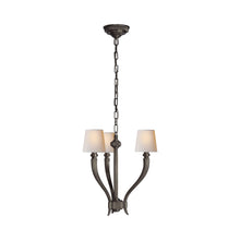 Load image into Gallery viewer, Ruhlmann Chandelier in Bronze (1-Tier/Small).