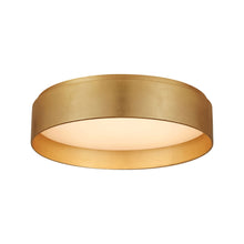 Load image into Gallery viewer, Shaw LED Flush Mount Ceiling Light in Gild (Medium).