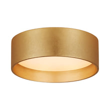 Load image into Gallery viewer, Shaw Solitaire LED Flush Mount Ceiling Light in Gild.