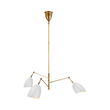 Load image into Gallery viewer, Sommerard Chandelier in White (Medium).