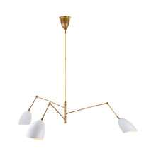 Load image into Gallery viewer, Sommerard Chandelier in White (Large).