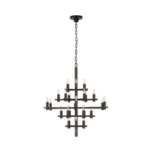Load image into Gallery viewer, Sonnet LED Chandelier in Bronze/Without Shade (Medium).