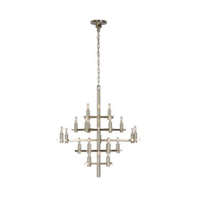 Load image into Gallery viewer, Sonnet LED Chandelier in Polished Nickel/Without Shade (Medium).