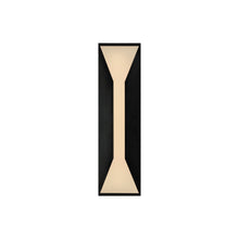 Load image into Gallery viewer, Stetto Outdoor LED Wall Light in Medium/Bronze.