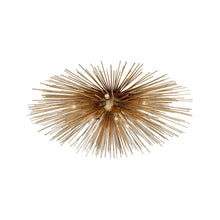 Load image into Gallery viewer, Strada Flush Mount Ceiling Light in Gild (Medium).