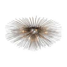 Load image into Gallery viewer, Strada Flush Mount Ceiling Light in Polished Nickel (Large).