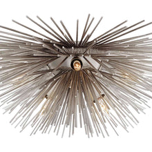 Load image into Gallery viewer, Strada Flush Mount Ceiling Light in Detail.