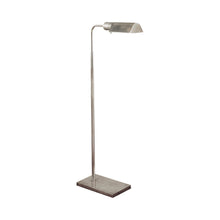 Load image into Gallery viewer, Studio Adjustable Floor Lamp in Antique Nickel.