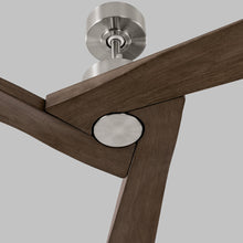 Load image into Gallery viewer, Alma Indoor / Outdoor LED Smart Ceiling Fan in Detail.