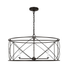 Load image into Gallery viewer, Beatrix Pendant Light in Aged Iron (X-Large).