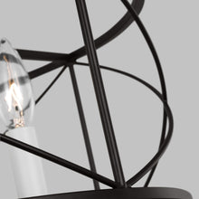 Load image into Gallery viewer, Beatrix Semi Flush Mount Ceiling Light in Detail.