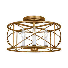 Load image into Gallery viewer, Beatrix Semi Flush Mount Ceiling Light in Detail.