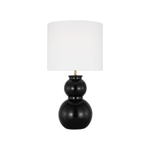 Load image into Gallery viewer, Buckley Table Lamp in Gloss Black.
