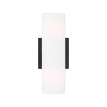 Load image into Gallery viewer, Capalino Wall Light in Midnight Black.