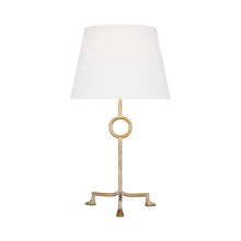 Load image into Gallery viewer, Montour Table Lamp in Coastal Gild.