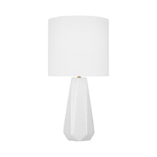 Load image into Gallery viewer, Moresby Table Lamp in Gloss White.