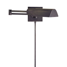 Load image into Gallery viewer, Studio Swing Arm Wall Light in Bronze (60W).