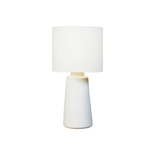 Load image into Gallery viewer, Vessel Table Lamp in New White (Large).