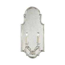 Load image into Gallery viewer, Sussex Framed Double Wall Light in Polished Nickel.