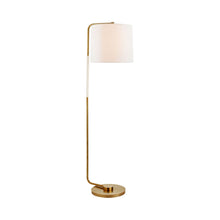 Load image into Gallery viewer, Swing Floor Lamp in Soft Brass.